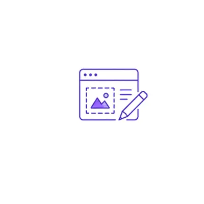 Content Creation & Design Icon