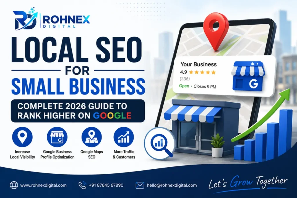 Local SEO for Small Business Guide by Rohnex Digital